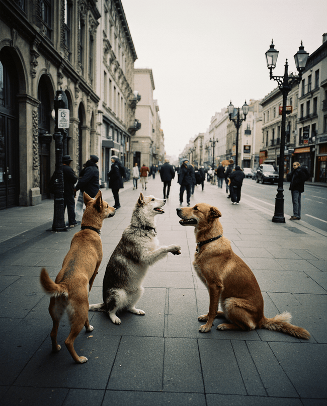 hunde in stadt resize
